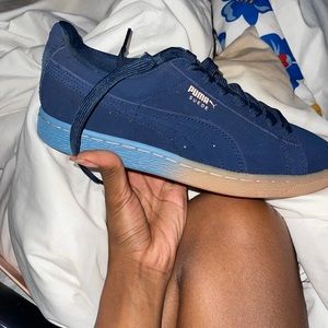 Dress Blues/Coral Pink, Pink Dolphin X Puma